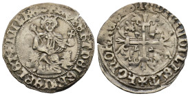 Napoli, Roberto d'Angio' 1309-1343
Gigliato, AG 3.99 g.
Ref : MIR 28
Conservation : TTB+