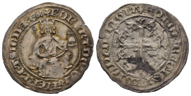Napoli, Roberto d'Angio' 1309-1343
Gigliato, AG 3.95 g.
Ref : MIR 28
Conservation : TTB/SUP