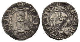 Napoli, Carlo V 1516-1556
Cinquina, AG 0.62 g. 
Ref : MIR 151 (R)
Conservation : TTB-SUP. Rare