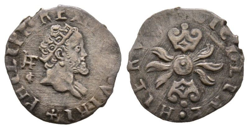 Napoli, Filippo II 1554-1598, Secondo periodo
1/2 Carlino, AG 1.27 g.
Ref : MIR ...