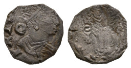 Napoli, Filippo III 1598-1621
1/2 Carlino o Zanetta, AG 0.64 g.
Ref : MIR 216
Conservation : rognée sinon TB