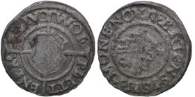 The Livonian Order. Wolter von Plettenberg, 1494-1535. Riga. AR Shilling (18mm, 0.95g). Haljak 263. Good Fine.