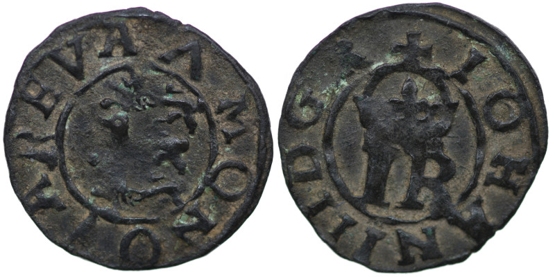 Livonia. Johan III 1568-1592. Reval (Tallinn). Schilling (18mm, 1.15g). IR above...