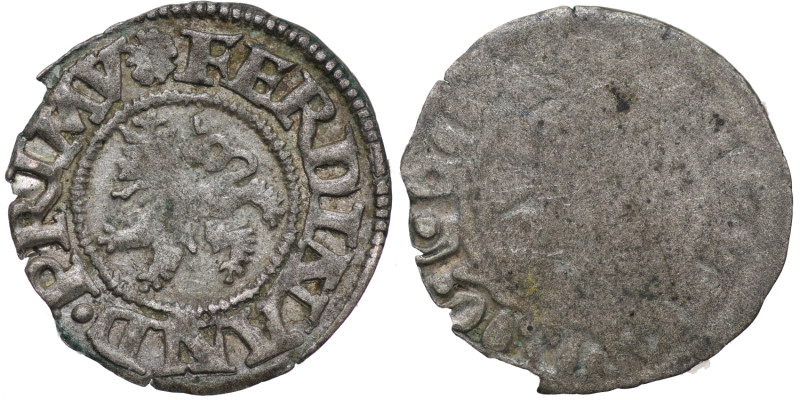 Austria. Kingdom of Bohemia. Ferdinand I, 1526-1564. 1 Pfennig (1⁄210), uniface ...