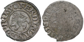 Austria. Kingdom of Bohemia. Ferdinand I, 1526-1564. 1 Pfennig (1⁄210), uniface (13mm, 0.33g). FERDINAND PRIM, Bohemian lion with legend around it. MB...