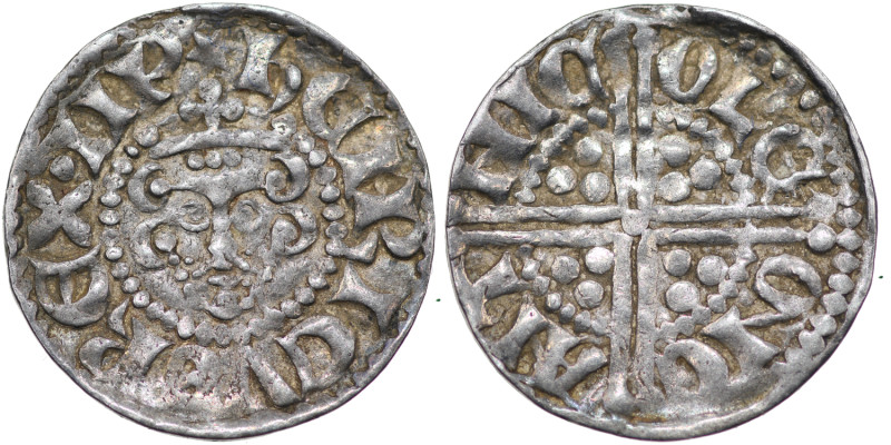 England. Henry III. 1216-1272. AR penny (18mm, 1.50g). Canterbury mint, moneyer ...