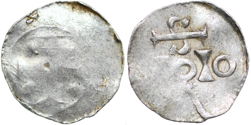 Germany. Cologne. Otto III 983-1002. AR Denar (18mm, 1.70g). Cologne mint. [+OTT...