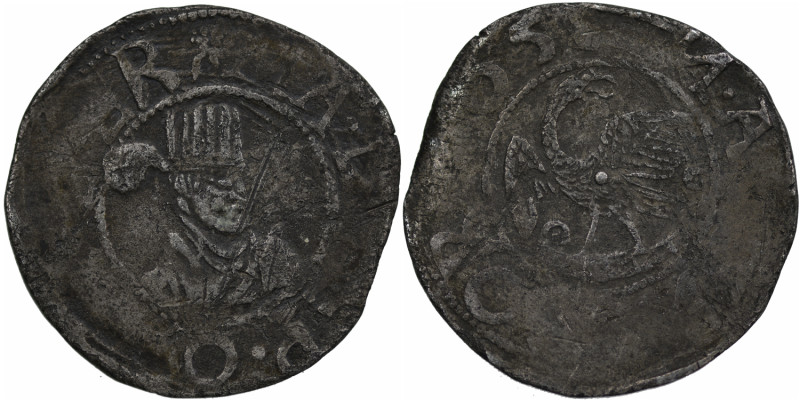 Germany. Arensborg Prins Magnus, 1560-1580, struck 1565. AR Ferding (22mm, 2.42g...