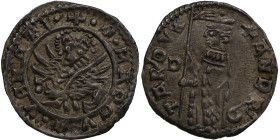 Italy. Venice. Andrea Contarini, 1368-1382. AR Soldino (14mm, 0.53g). Lion / Doge left. Montenegro 127. Extremely Fine.