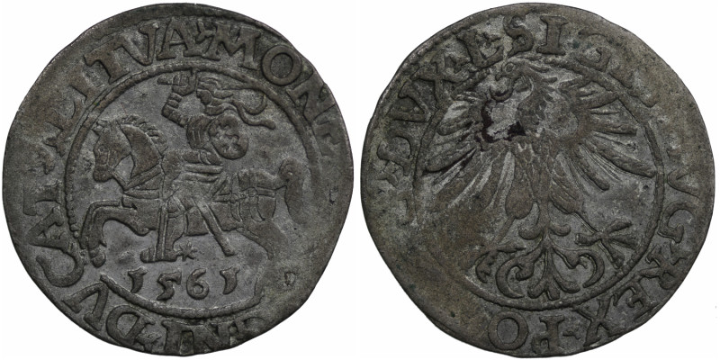 Polish-Lithuanian Commonwealth. Sigismund August of Poland, 1544-1572. AR Half G...