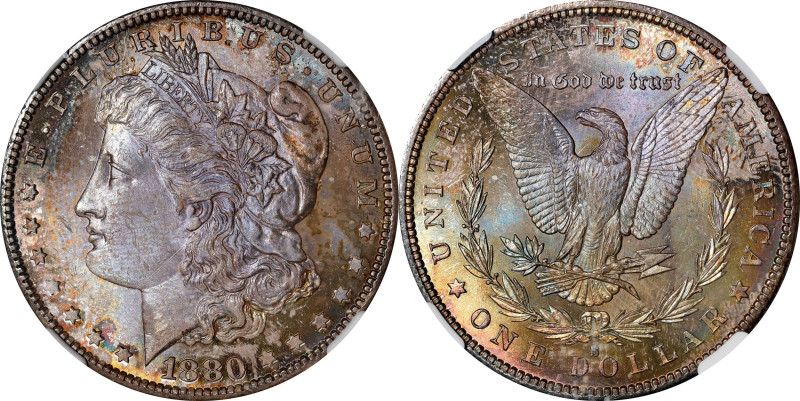 1880-S Morgan Silver Dollar. MS-65 (NGC).
PCGS# 7118. NGC ID: 2544.

Estimate...