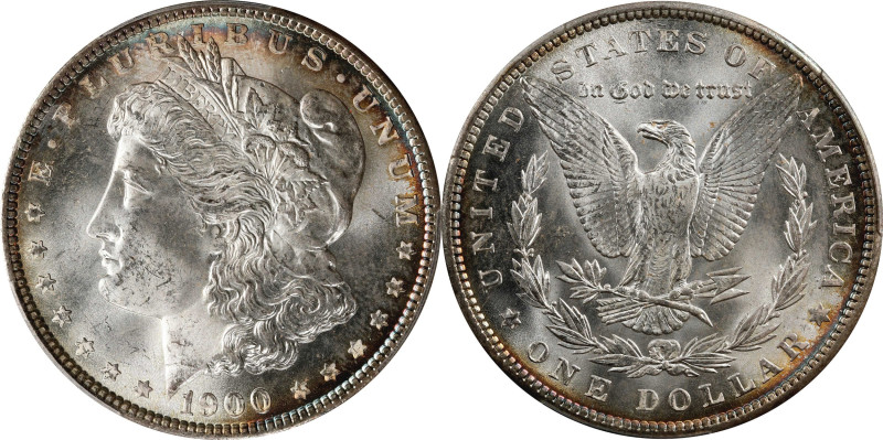 1900 Morgan Silver Dollar. MS-66 (PCGS).
PCGS# 7264. NGC ID: 256E.

Estimate:...