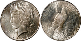 1926-S Peace Silver Dollar. MS-62 (PCGS).
PCGS# 7369. NGC ID: 257R.

Estimate: $125