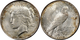 1927-S Peace Silver Dollar. MS-65 (PCGS). CAC.
PCGS# 7372. NGC ID: 257U.

Estimate: $5000