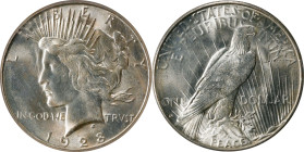 1928-S Peace Silver Dollar. MS-63 (ICG).
PCGS# 7374. NGC ID: 257W.

Estimate: $300