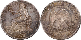 1875-CC Trade Dollar. Type I/I. AU Details--Cleaned (PCGS).
PCGS# 7038. NGC ID: 2535.

Estimate: $1200