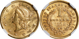 1852-O Gold Dollar. Unc Details--Obverse Scratched (NGC).
PCGS# 7520. NGC ID: 25BT.

Estimate: $500