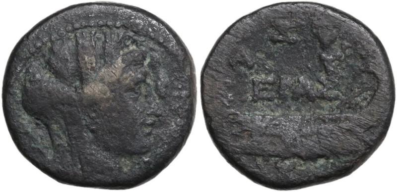 Greek Asia. Phoenicia, Tyre. Pseudo-autonomous issue, time of Nero. AE 20 mm, 54...