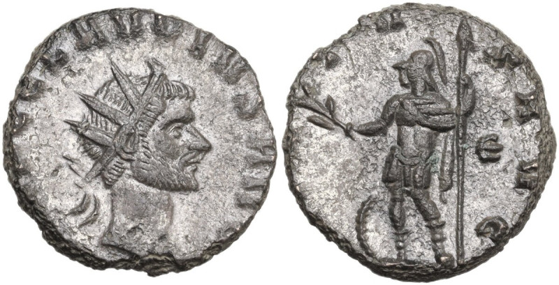 Claudius II Gothicus (268-270). BI Antoninianus, Rome mint. Obv. Radiate and cui...