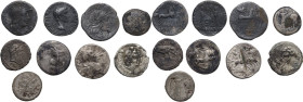 The Roman Republic to Augustus. Lot of nine (9) unclassified AR coins. AR.