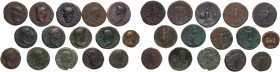 Roman Empire. Lot of fifteen (15) coins to be sorted. AE.