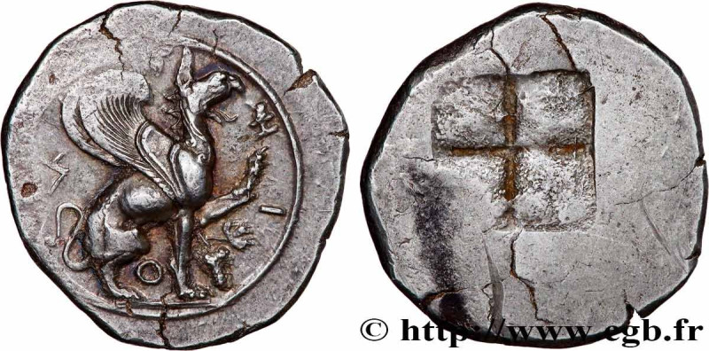 IONIA - TEOS
Type : Statère 
Date : c. 450-425 AC. 
Mint name / Town : Téos, Ion...