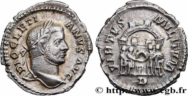 DIOCLETIAN
Type : Argenteus 
Date : 295-297 
Mint name / Town : Trèves 
Metal : ...