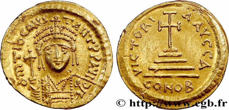 TIBERIUS II CONSTANTINE
Type : Solidus 
Date : 579-582 
Mint name / Town : Const...