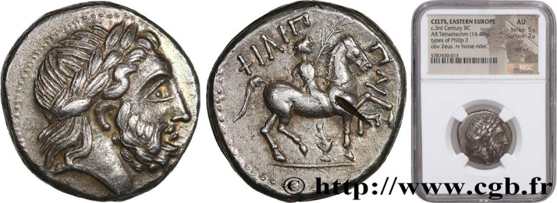 DANUBIAN CELTS - IMITATIONS OF THE TETRADRACHMS OF PHILIP II AND HIS SUCCESSORS
...