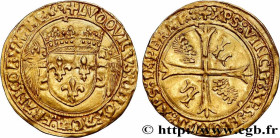 LOUIS XII, FATHER OF THE PEOPLE
Type : Écu d'or aux porcs-épics 
Date : 19/11/1507 
Mint name / Town : Lyon 
Metal : gold 
Millesimal fineness : 963  ...