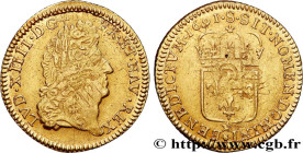 LOUIS XIV "THE SUN KING"
Type : Louis d'or à l'écu, type définitif 
Date : 1691 
Mint name / Town : Reims 
Metal : gold 
Millesimal fineness : 917  ‰
...