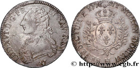 LOUIS XVI
Type : Écu dit “aux branches d'olivier” 
Date : 1776 
Mint name / Town : La Rochelle 
Quantity minted : 6763 
Metal : silver 
Millesimal fin...