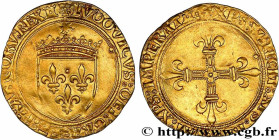 LOUIS XII, FATHER OF THE PEOPLE
Type : Écu d'or au soleil 
Date : 25/04/1498 
Date : n.d. 
Mint name / Town : Tours 
Metal : gold 
Millesimal fineness...