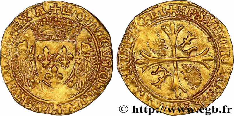 LOUIS XII, FATHER OF THE PEOPLE
Type : Écu d'or aux porcs-épics 
Date : 19/11/15...