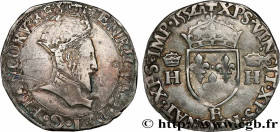 HENRY II
Type : Demi-teston à la tête couronnée 
Date : 1552 
Mint name / Town : Tours 
Metal : silver 
Millesimal fineness : 898  ‰
Diameter : 24  mm...