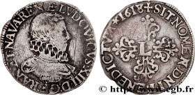 LOUIS XIII
Type : Demi-franc à la tête nue adolescente de Tours 
Date : 1618 
Mint name / Town : Tours 
Quantity minted : 12748 
Metal : silver 
Mille...