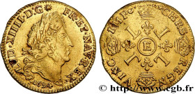 LOUIS XIV "THE SUN KING"
Type : Louis d'or aux quatre L 
Date : 1694 
Mint name / Town : Tours 
Metal : gold 
Millesimal fineness : 917  ‰
Diameter : ...