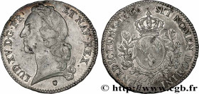 LOUIS XV THE BELOVED
Type : Écu dit "au bandeau" 
Date : 1766 
Mint name / Town : Tours 
Quantity minted : 2741 
Metal : silver 
Millesimal fineness :...