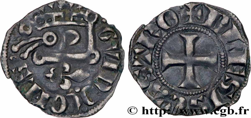 BLÉSOIS - COUNTY OF BLOIS - GUY OF CHÂTILLON
Type : Denier 
Date : n.d. 
Mint na...