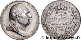 LOUIS XVIII
Type : Médaille parlementaire, François-Alexandre-Léonor Le Jolis de Villiers 
Date : 1818 
Metal : silver 
Diameter : 40,5  mm
Engraver :...