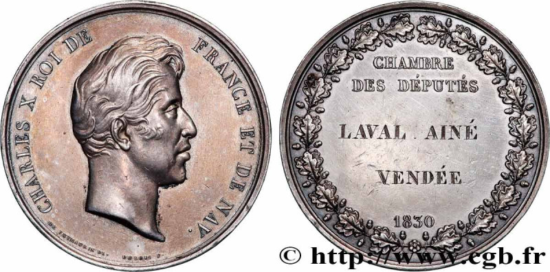 CHARLES X
Type : Médaille Parlementaire, Laval, Pierre Louis Antoine 
Date : 183...