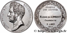 LOUIS-PHILIPPE I
Type : Médaille parlementaire, François, baron Pougeard du Limbert 
Date : 1830 
Metal : silver 
Diameter : 41,5  mm
Engraver : GAYRA...