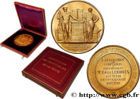 INSURANCES
Type : Médaille de récompense, Société de secours mutuels, Association des comptables 
Date : 1893 
Metal : gold 
Diameter : 50,5  mm
Engra...