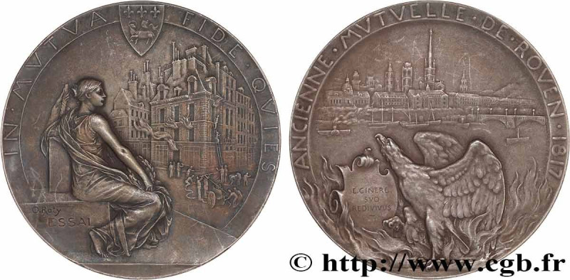 INSURANCES
Type : Médaille, Ancienne Mutuelle de Rouen, Essai 
Date : n.d. 
Meta...