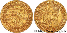 ITALY - NAPLES - CHARLES II OF ANJOU
Type : Salut d’or 
Date : n.d. 
Mint name / Town : Naples 
Metal : gold 
Diameter : 22,5  mm
Orientation dies : 1...