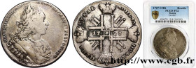RUSSIA - PETER II
Type : Rouble  
Date : 1727 
Mint name / Town : Saint-Petersbourg 
Quantity minted : 1145728 
Metal : silver 
Millesimal fineness : ...