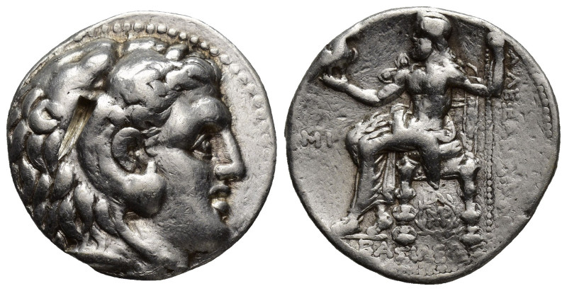 MACEDONIAN KINGDOM: Alexander III the Great. Silver tetradrachm (26mm, 17 g). Ba...