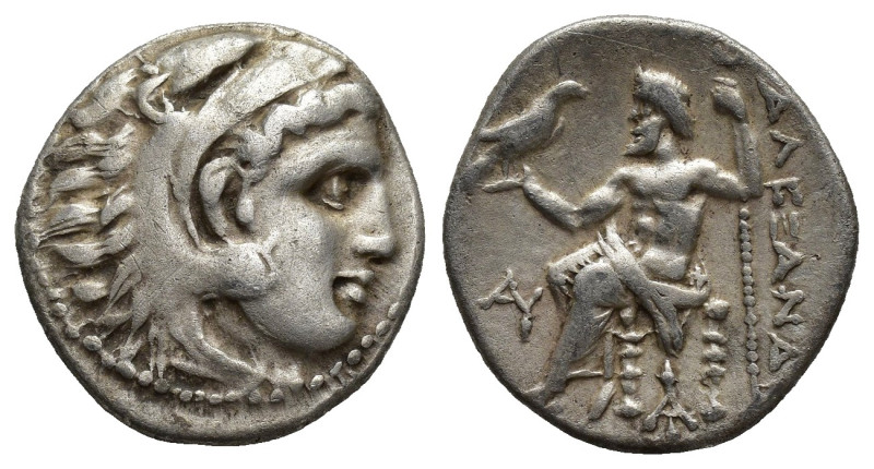 KINGS OF MACEDON. Alexander III ‘the Great’, 336-323 BC. Drachm (17mm, 4.1 g), M...