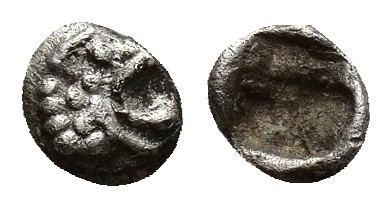 Persia, Achaemenid Empire AR 1/48 Stater. (4mm, 0.16 g) Time of Kyros - Darios I...