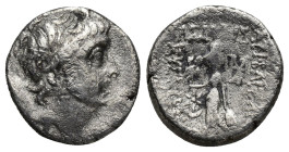 Kings of Cappadocia. Ariobarzanes III Eusebes Philoromaios 52-42 BC. Drachm AR (15mm, 3.6 g). Diademed head right / ΒΑΣΙΛΕΩΣ ΑΡΙΟΒΑΡΖΑΝΟΥ ΕΥΣΕΒΟΥΣ, At...